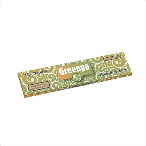Greengo Unbleached King Size Slim papieriky 1ks