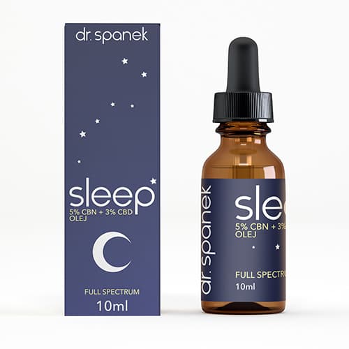 Kvapky na spánok 5% CBN a 3% CBD 10ml dr.spanek
