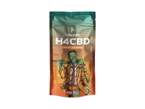 Canapuff H4CBD kvety Agent Orange 50% 7g
