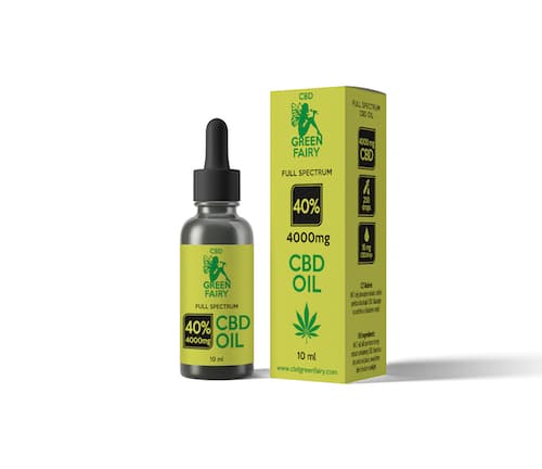 GREEN FAIRY Pyramidálne full spectrum CBD 40% 4000mg 10ml