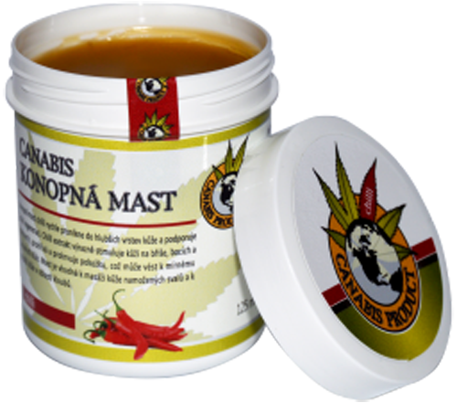 Canabis Product konopná masť s chilli 60 ml