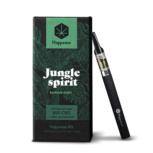 Happease Classic Jungle Spirit  Vapovacia sada 85 % CBD 600 mg