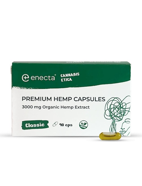 CBD kapsule 3000mg 90ks ENECTA
