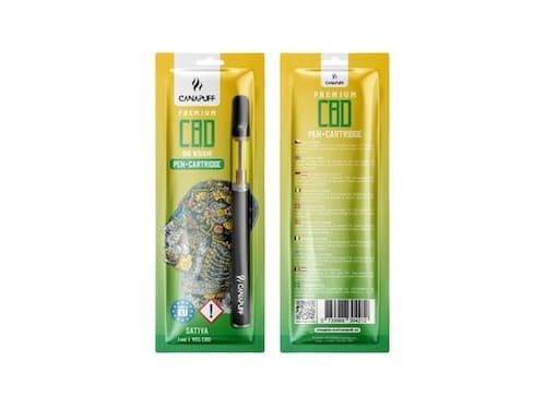 Canapuff pen+cartridge OG Kush 95% CBD 1ml