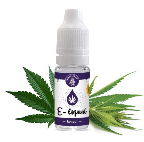 Zelená Země E-liquid 2% s CBG príchuťou konope 10ml