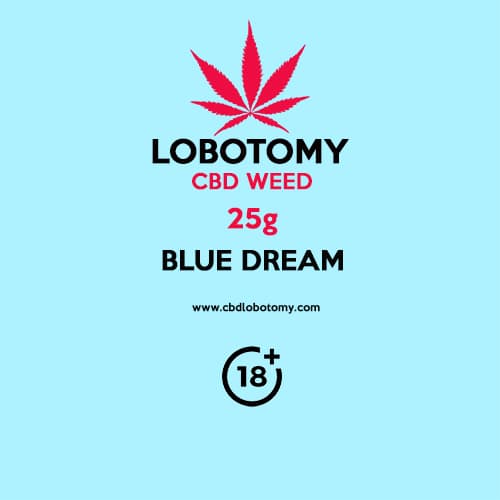 CBD konopný kvet weed BLUE DREAM 25g LOBOTOMY