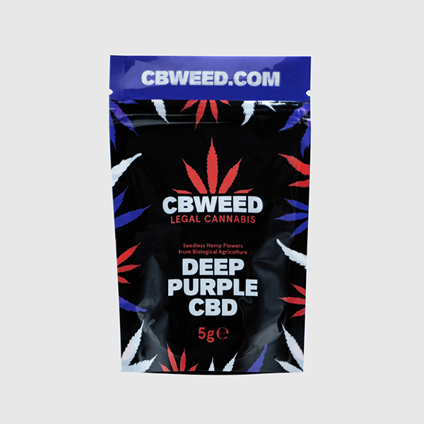CBWEED CBD konopný kvet Deep Purple 5g 