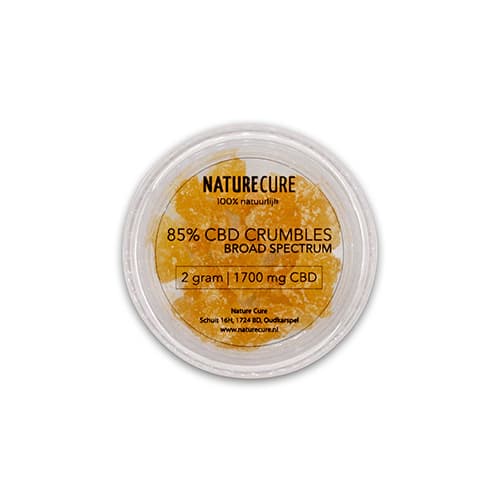 CBD Crumble 85% 1700mg 2g NATURE CURE