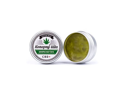 Konopný Táta Cestovná Konopná masť čistá 15ml