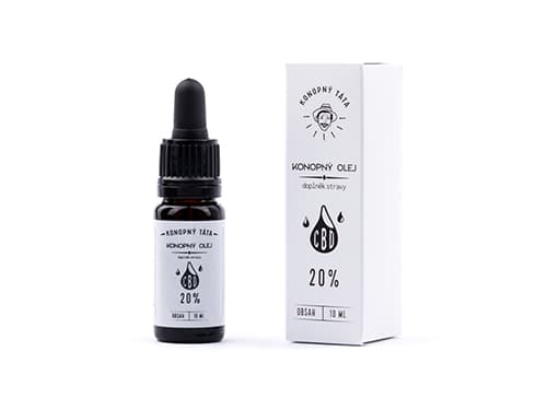 Konopný Táta CBD Konopný olej 20% 10 ml