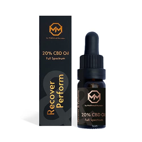 MAKHMUD MURADOV RECOVER & PERFORM CBD olej 20% 10ml