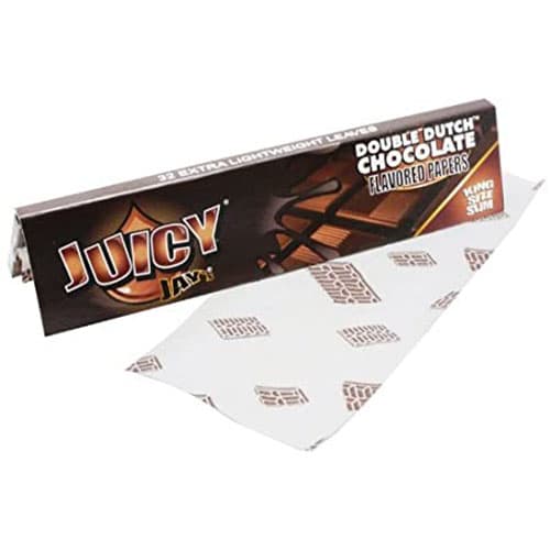 Ochutené papieriky Juicy Jays KS Slim Double Dutch Chocolate