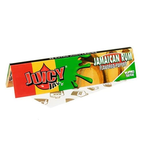 Ochutené papieriky Juicy Jays KS Slim Jamaican Rum