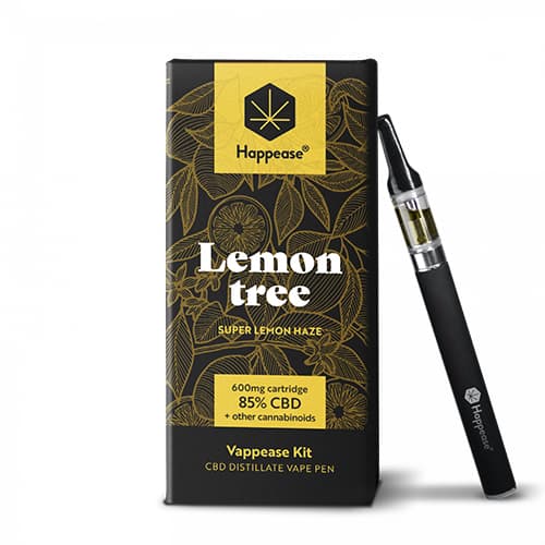 Happease Classic Lemon Tree  Vapovacia sada 85 % CBD 600 mg