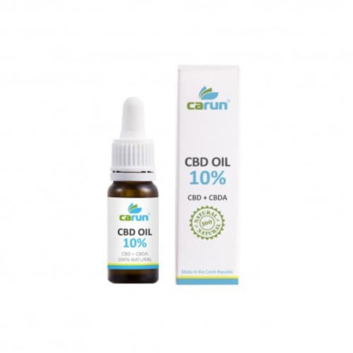 Carun Konopný olej 10% CBD + CBDA 10 ml