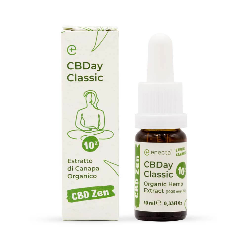 Enecta CBDay Full Spectrum CBD Olej 10% Classic 10ml