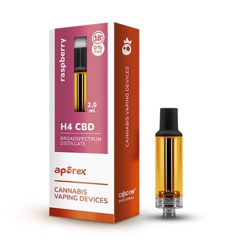 Aporex H4CBD Cartridge Raspberry 2ml