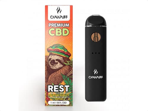 Canapuff vape pen Rest 95% CBD 1ml