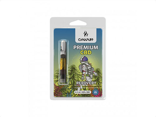 Canapuff cartridge Recovery 95% CBD 0,5ml