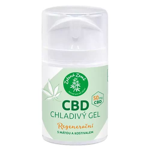 Zelená Země CBD chladivý gél 50g