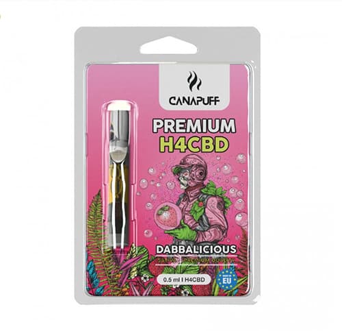 Canapuff cartridge Dabbalicious 96% H4CBD 0,5ml