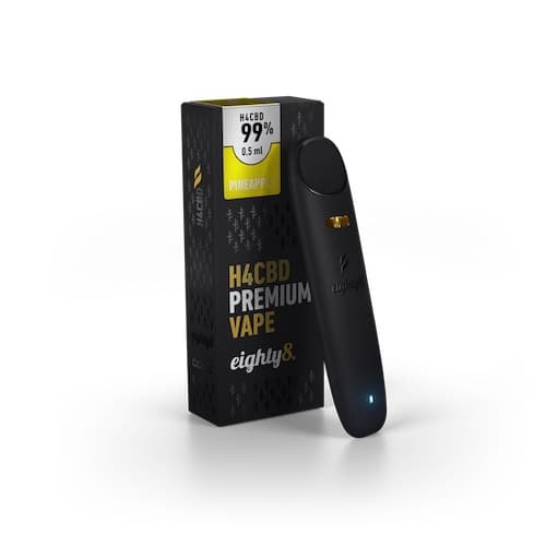 Eighty8 H4CBD Vaporizační pero Pineapple 99 % 0,5 ml