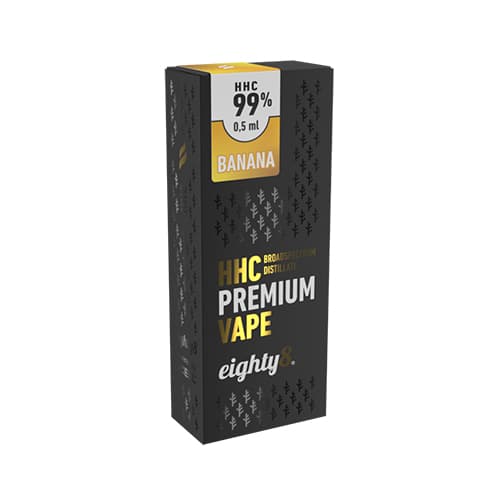 Eighty8 HHC Vape Banana 99 %  0,5 ml