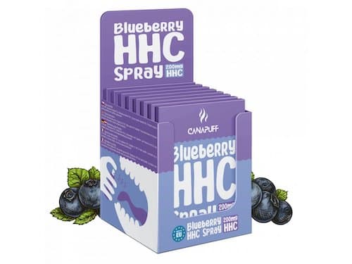 Canapuff HHC Sprej Čučoriedka 200mg HHC 2ml