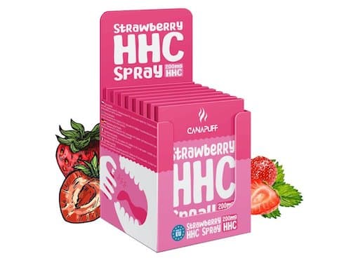 Canapuff HHC Sprej Jahoda 200mg HHC 2ml 