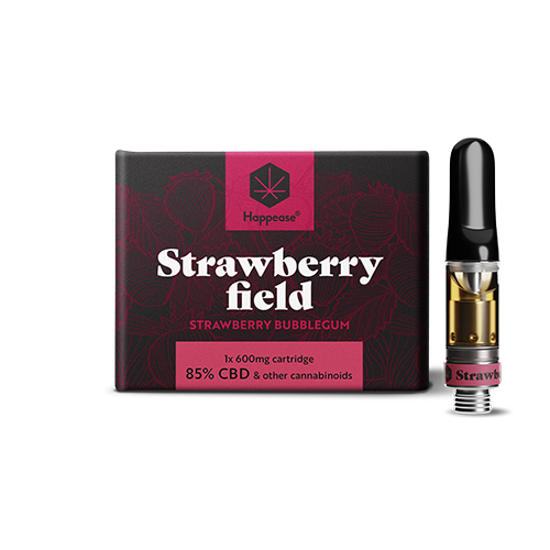 Happease Strawberry Field cartridge 600mg 85% CBD 1ks