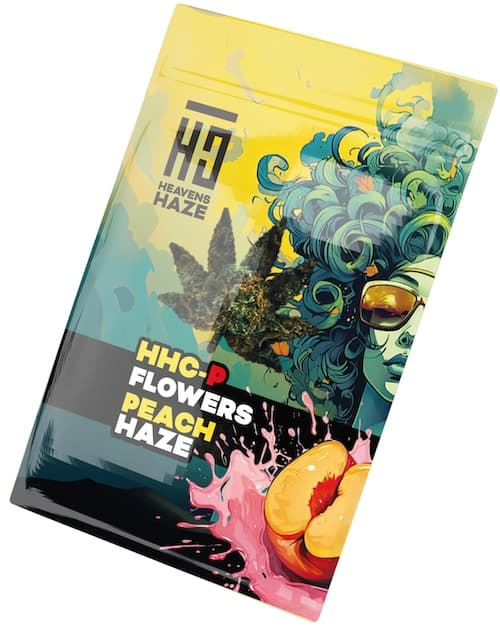 HEAVENS HAZE HHC-P kvety Peach Haze 1g