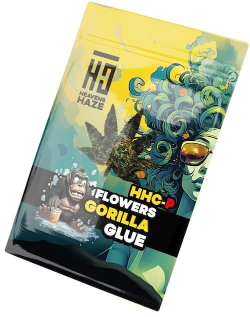 HEAVENS HAZE HHC-P kvety Gorilla Glue 1g