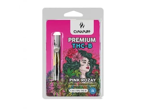 Canapuff cartridge Pink Rozay THC-B 79% 1ml