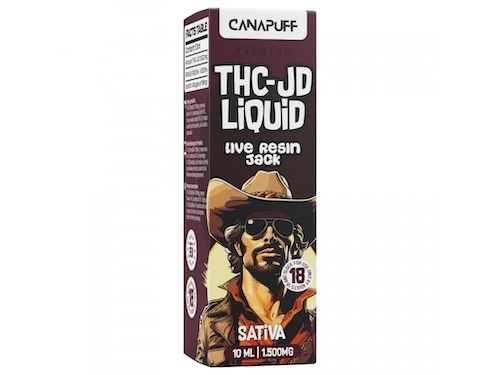 Canapuff THC-JD Liquid 1.5000mg Kush Mintz