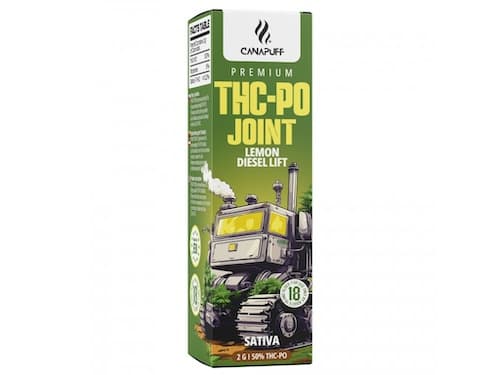 Canapuff THC-PO Joint 50% Joint Lemon Diesel Lift 2g 