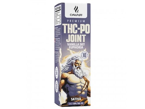 Canapuff THC-PO Joint 50% Joint Vanilla Sky Euphoria 2g 