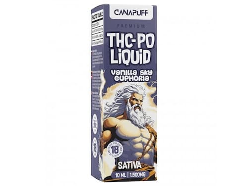 Canapuff THC-PO Liquid 1.5000mg Vanilla Sky Euphoria