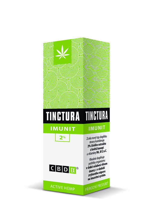 CBDex CBD Tinctura Imunit 2% 10ml