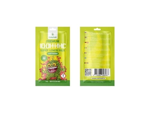 Canapuff 10-OH-HHC cartridge Super Lemon Haze 95% 1ml