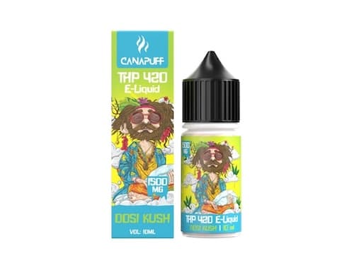 Canapuff THP420 Liquid Dosi Kush 1500mg 10ml
