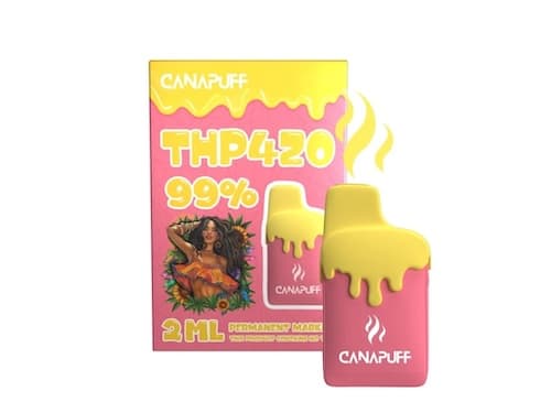 Canapuff vape pen Permanent Marker 99% THP420 Jednorázovka 2ml ##