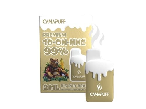 Canapuff vape pen Big Bad Bear 99% 10-OH-HHC Jednorázovka 2ml ##