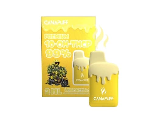 Canapuff vape pen Lemoncello 99% 10-OH-THCP Jednorázovka 2ml ##