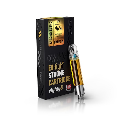 Eighty8 E8H Cartridge Banana 96% 1ml