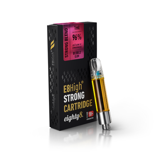 Eighty8 E8H Cartridge Bubble Gum 96% 1ml