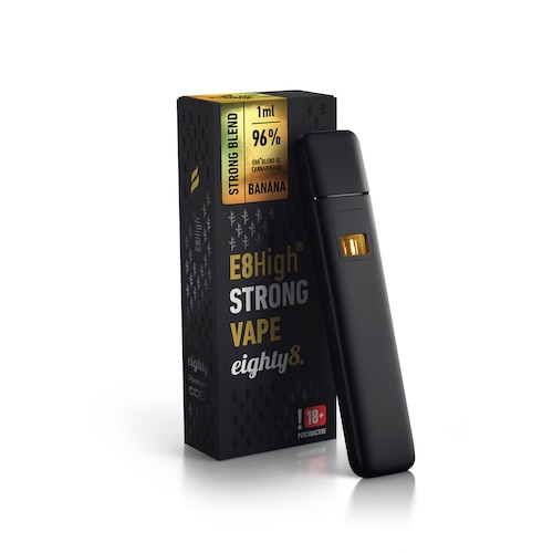 Eighty8 E8H Vape Banana 96% 1ml