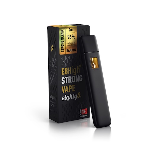 Eighty8 E8H Vape Banana 96% 2ml