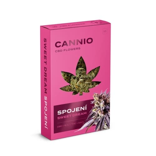 CANNIO CBD kvety SPOJENÍ Sweet Dream 1g