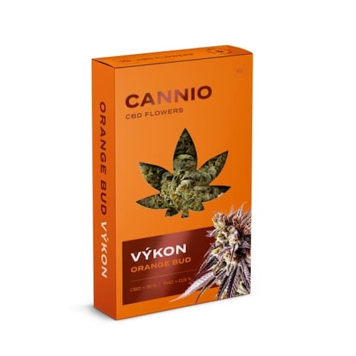 CANNIO CBD kvety VÝKON Orange Bud 1g