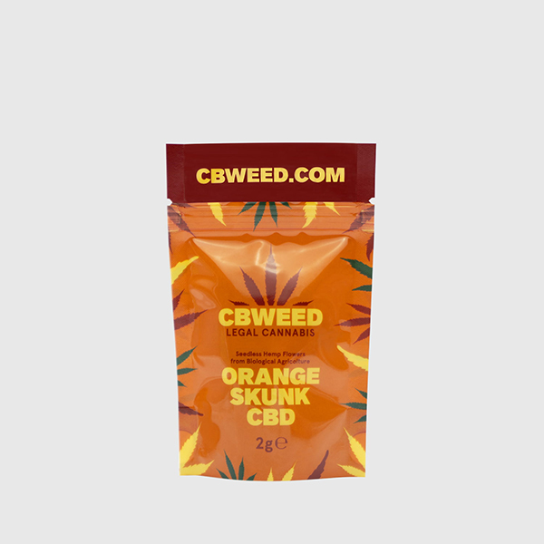 CBWEED CBD konopný kvet Orange skunk 2g 